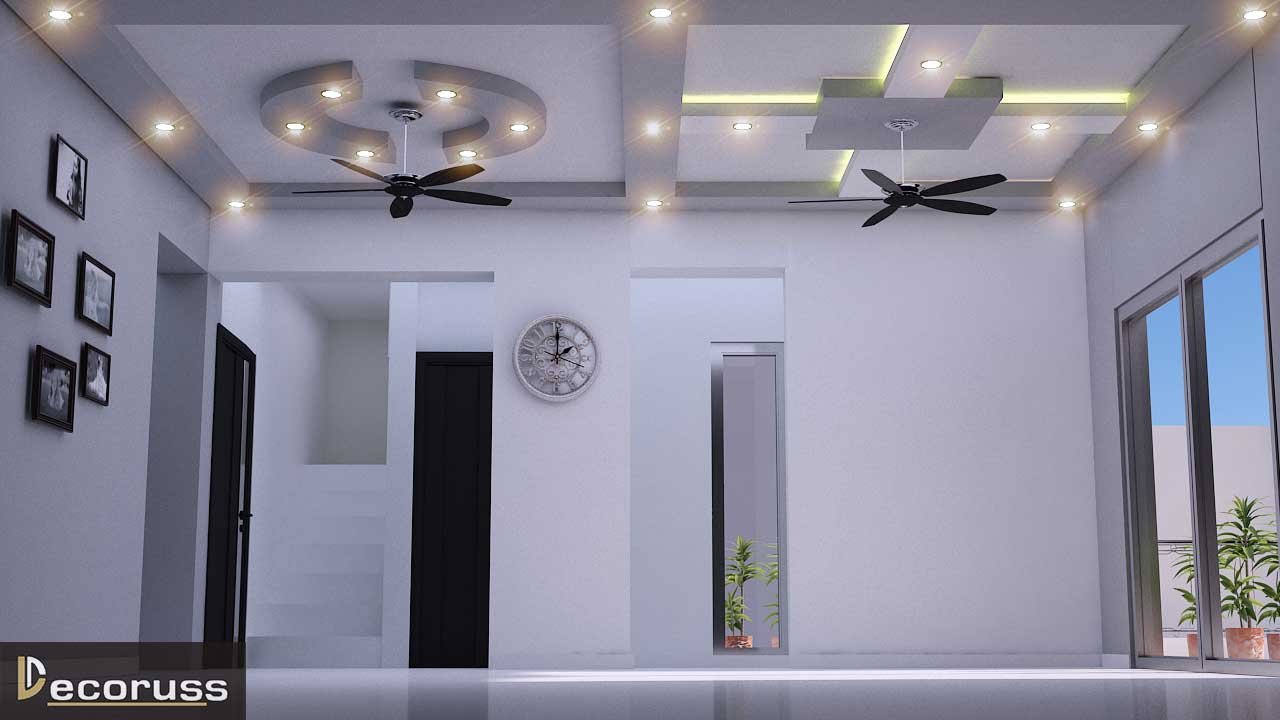 False ceiling interior design raebereli