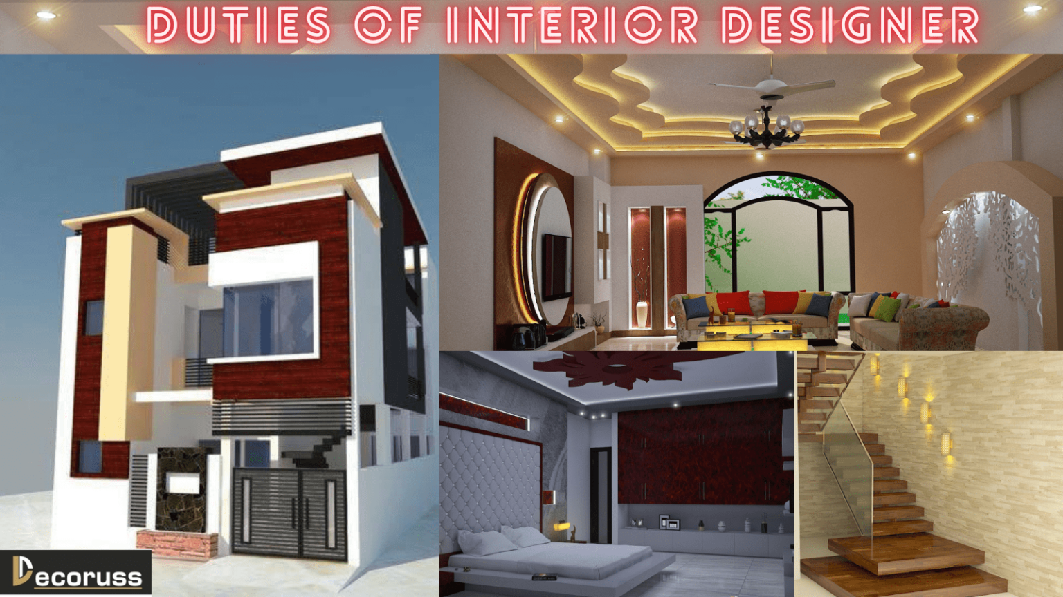 Major differences between interior designer and interior decorator