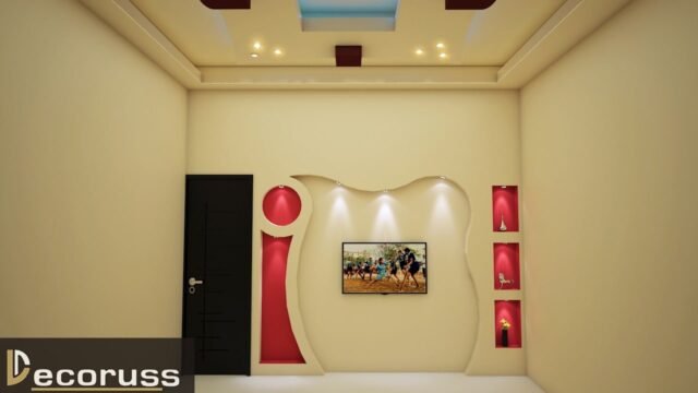 Modern false ceiling for bedroom in Lucknow by decoruss